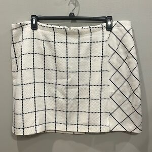 Cato Ivory Mini Skirt Size 22 W